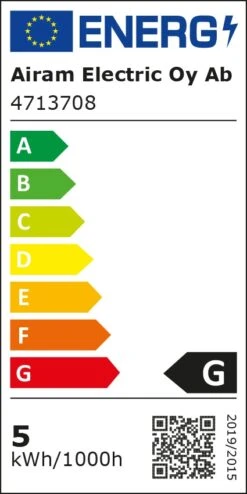 Airam Filament LED Amber E14 2200K 360lm 4,5W Dimmable -Gubi Furni Sales airam filament led amber e14 2200k 360lm 45w dimmable 1