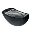 Alessi Parmenide Grater With Cheese Cellar, Black