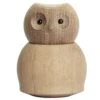 Andersen Owl Wooden Figurine Oak, Medium 1 Andersen Owl Wooden Figurine Oak, Medium -Gubi Furni Sales andersen owl small h75x57 cm 6