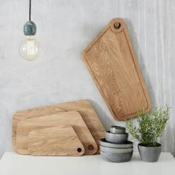 Andersen U3 Chopping Board 46x24 Cm, Oak -Gubi Furni Sales andersen u3 chopping board oak 1