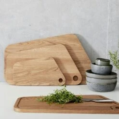 Andersen U3 Chopping Board 46x24 Cm, Oak -Gubi Furni Sales andersen u3 chopping board oak 3
