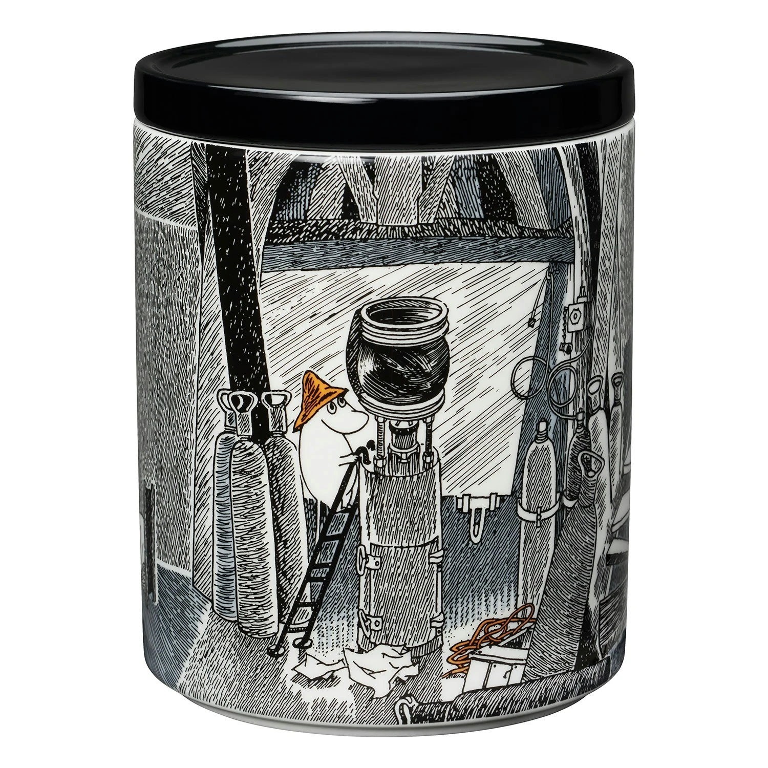 Arabia Moomin Jar Faithful To Their Origin, 1,2 L 3 Arabia Moomin Jar Faithful To Their Origin, 1,2 L