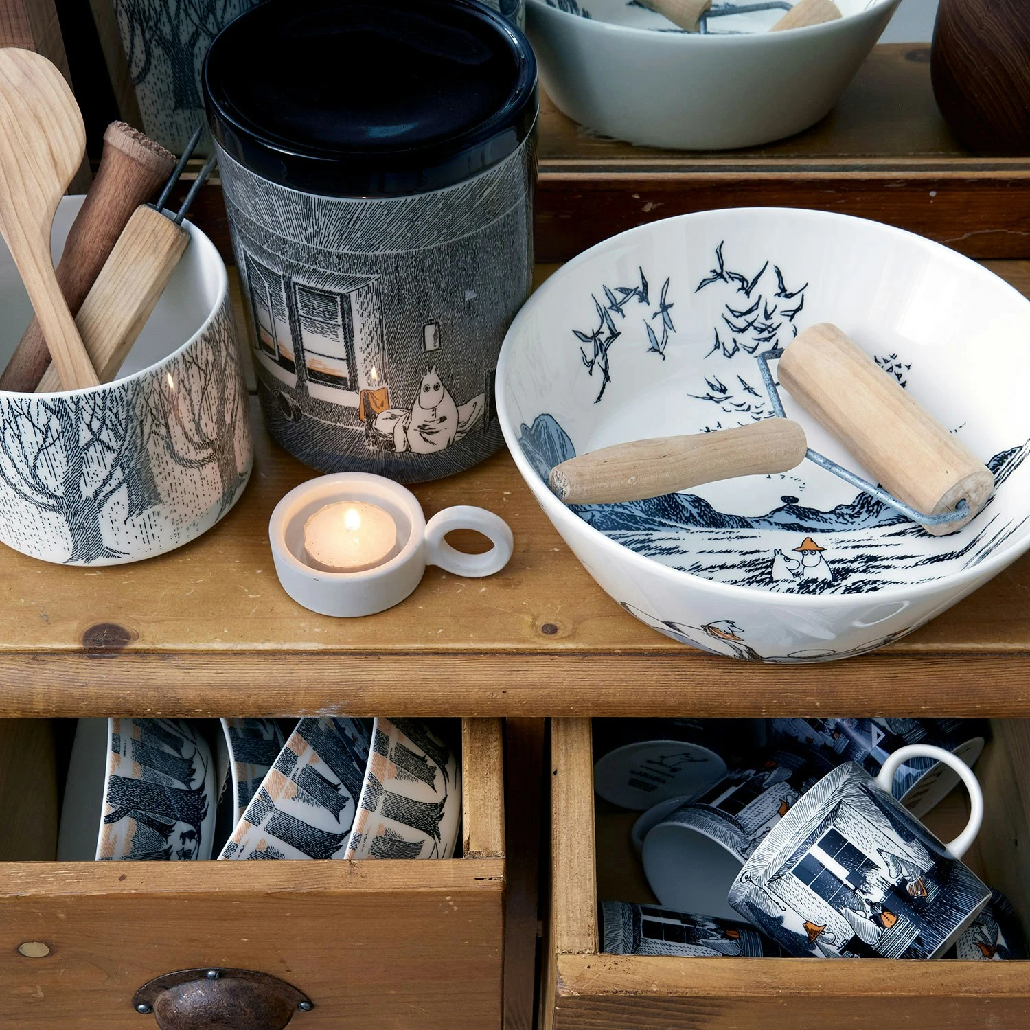 Arabia Moomin Jar Faithful To Their Origin, 1,2 L 8 Arabia Moomin Jar Faithful To Their Origin, 1,2 L - Image 6