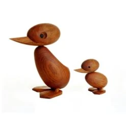 Duck, Teak Wood -Gubi Furni Sales architectmade duck duckling teak 1