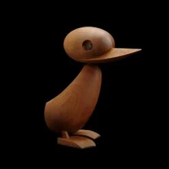 Duck, Teak Wood -Gubi Furni Sales architectmade duck duckling teak 4