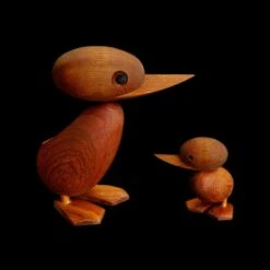 Duck, Teak Wood -Gubi Furni Sales architectmade duck duckling teak 5
