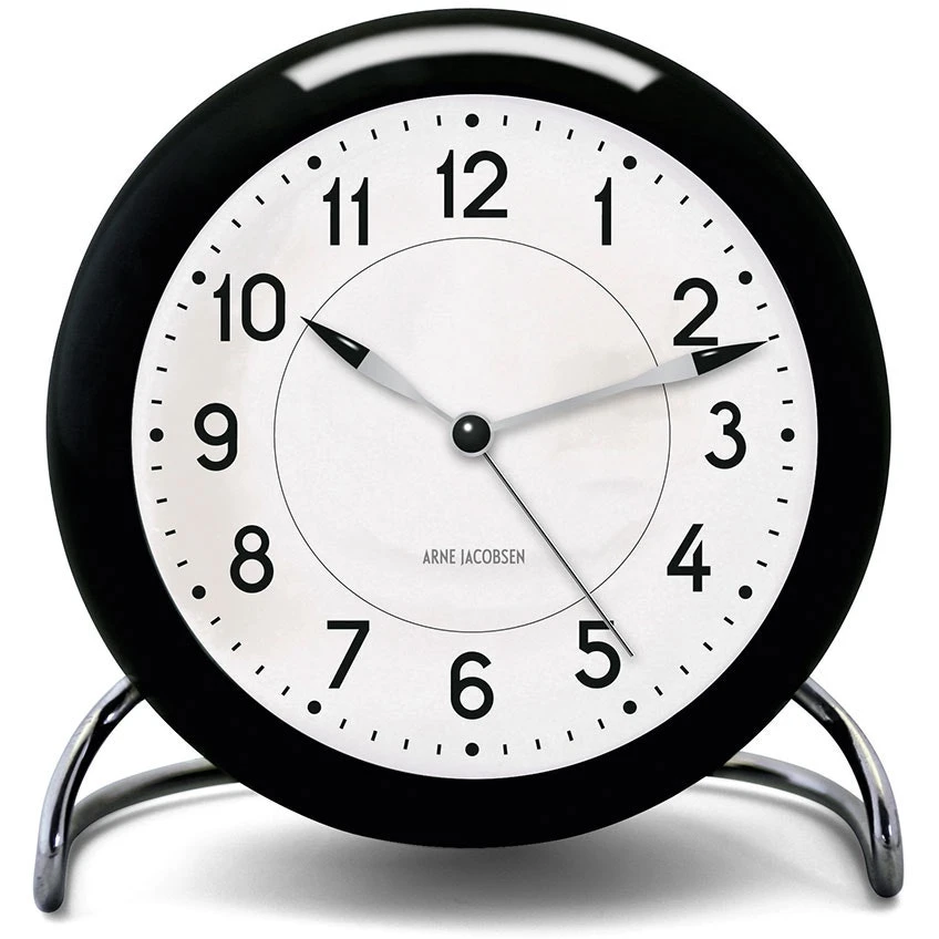 Station Alarm Clock, Black 3 Station Alarm Clock, Black