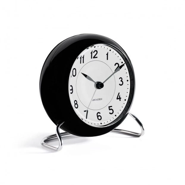 Station Alarm Clock, Black 4 Station Alarm Clock, Black - Image 2