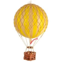 Floating The Skies Air Balloon 13x8.5 Cm, True Yellow