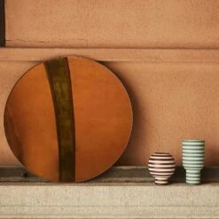 AYTM Circum Wall Mirror Ø70 Cm, Black -Gubi Furni Sales aytm circum mirror black 8 1