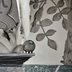 AYTM Globe Vase Ø17 Cm, Black / Brass -Gubi Furni Sales aytm globe vase black brass 2