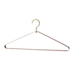 AYTM Vestis Clothes Hanger Set Of 2, Rose/Gold