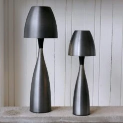Belid Anemon Table Lamp LED Large, Grey -Gubi Furni Sales belid anemon table lamp led large 5