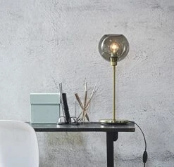 Belid Gloria Table Lamp, Black / Smoked -Gubi Furni Sales belid gloria table lamp 1