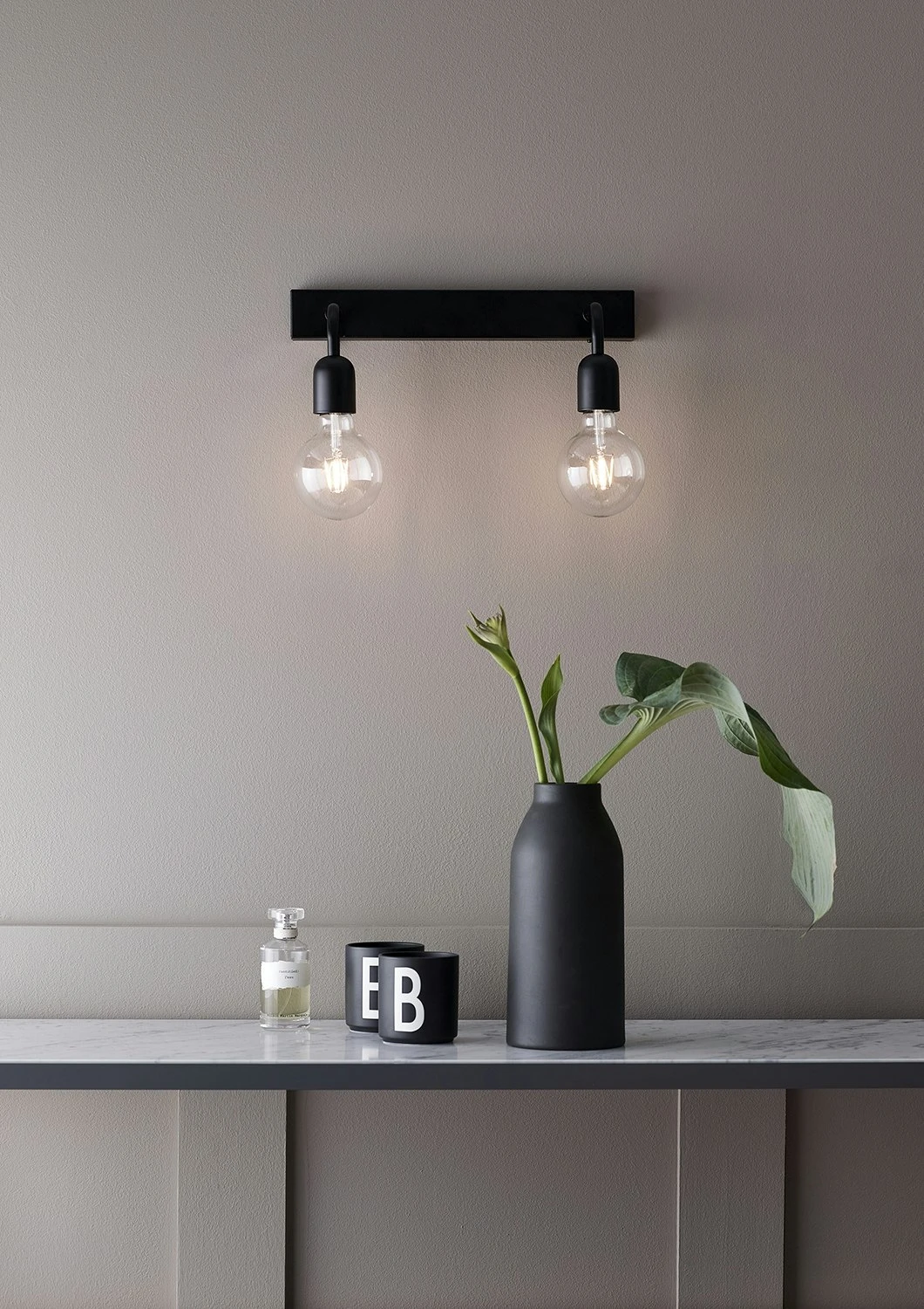 Belid Regal Wall Lamp 2, Matt Black 5 Belid Regal Wall Lamp 2, Matt Black - Image 3