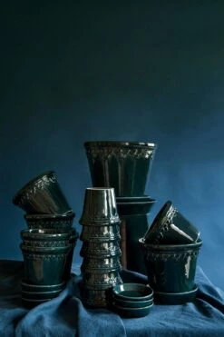 Bergs Potter Copenhagen Pot Blue, Ø12 Cm 10 Bergs Potter Copenhagen Pot Blue, Ø12 Cm -Gubi Furni Sales bergs potter copenhagen pot blue 14 2