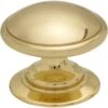24466 Knob Polished Brass, Large -Gubi Furni Sales beslag design 24466 knob polished brass 2