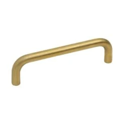 Bolmen Handle 10,4 Cm, Untreated Brass
