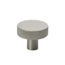 Flat Knob 32, Stainless Steel