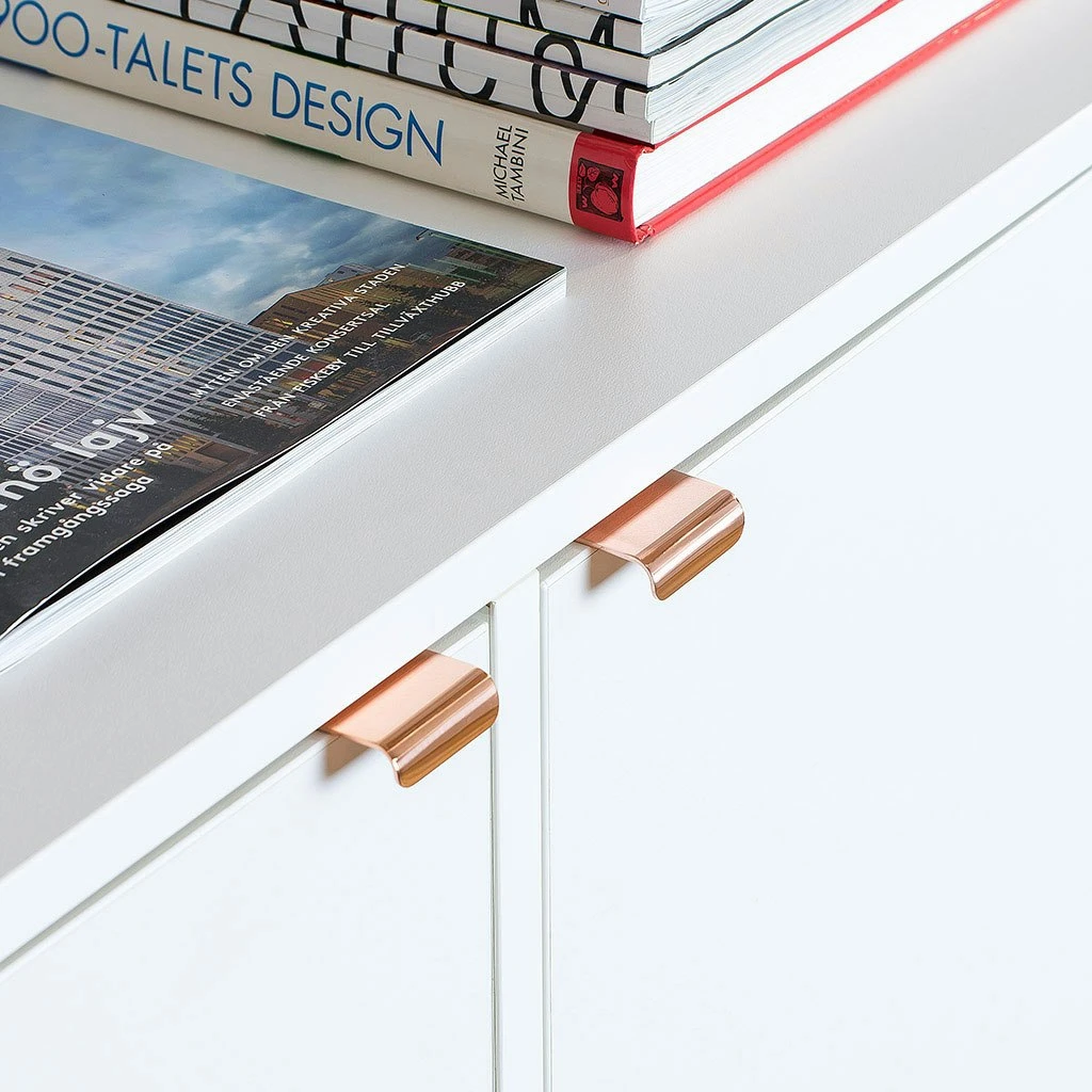 Lip Handle Matt Black, CC 80 4 Lip Handle Matt Black, CC 80 - Image 2