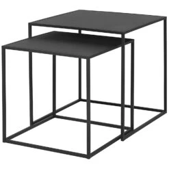 Blomus Fera Table 2-pack, Black