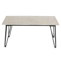 Bloomingville Mundo Coffee Table Concrete, 60x90 Cm