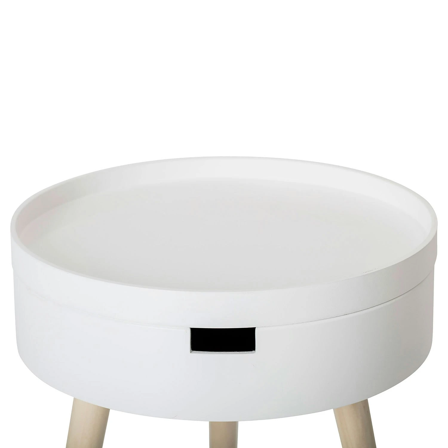 Bloomingville Sideboard H47cm Ø38cm, White 6 Bloomingville Sideboard H47cm Ø38cm, White - Image 4