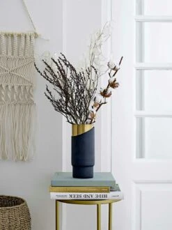 Bloomingville SideTable 60cm, Brass -Gubi Furni Sales bloomingville sidetable 60cm brass 2