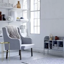 Bloomingville SideTable 60cm, Brass -Gubi Furni Sales bloomingville sidetable 60cm brass 3