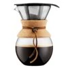 Bodum POUR OVER Coffee Maker 1 L, Cork -Gubi Furni Sales bodum pour over coffee maker cork 1