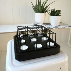 Stumpastaken Candle Holder Small, Aluminium -Gubi Furni Sales born in sweden stumpastaken candle holder small 3