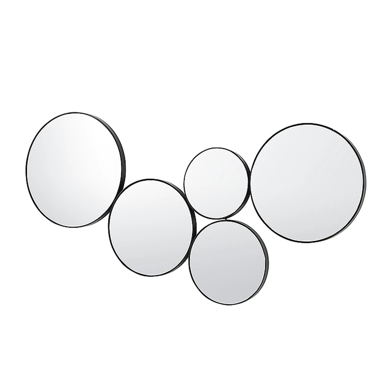 Broste Copenhagen Kunst Mirror, Black 3 Broste Copenhagen Kunst Mirror, Black