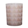 Broste Copenhagen Zig Zag Votive 12,5cm, Taupe -Gubi Furni Sales broste copenhagen zig zag votive 125cm taupe 0