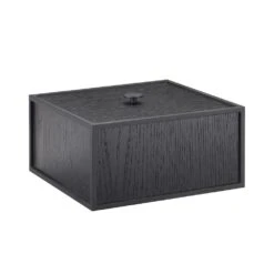 By Lassen Frame 20 Box With Lid, Black