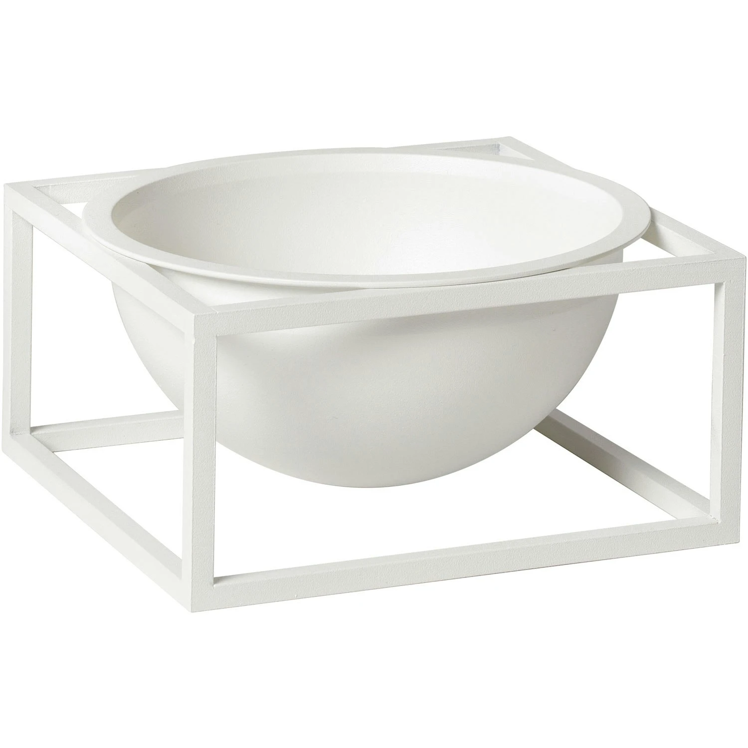 By Lassen Kubus Bowl Centerpiece Small, White 3 By Lassen Kubus Bowl Centerpiece Small, White