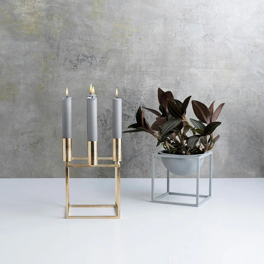 By Lassen Kubus Bowl Small, Grey 4 By Lassen Kubus Bowl Small, Grey - Image 2