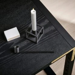 By Lassen Kubus Snuffer, Black -Gubi Furni Sales by lassen kubus snuffer black 1