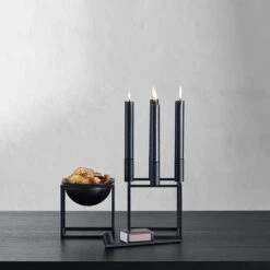 By Lassen Kubus Snuffer, Black -Gubi Furni Sales by lassen kubus snuffer black 3