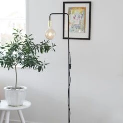 By Rydens Fondi Floor Lamp H151cm, Matt Black -Gubi Furni Sales by rydens fondi floor lamp h151cm matt black 3