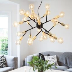 By Rydens Hero 24 Pendant, Black -Gubi Furni Sales by rydens hero 24 pendant black 1