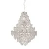 By Rydens Monarque Grande Chandelier, Chrome