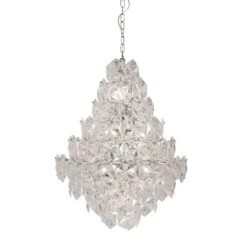 By Rydens Monarque Grande Chandelier, Chrome