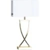 By Rydens Omega Table Lamp 52 Cm, Brass / White -Gubi Furni Sales by rydens omega table lamp 13