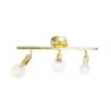 By Rydens Row 3 Pendant, Brass