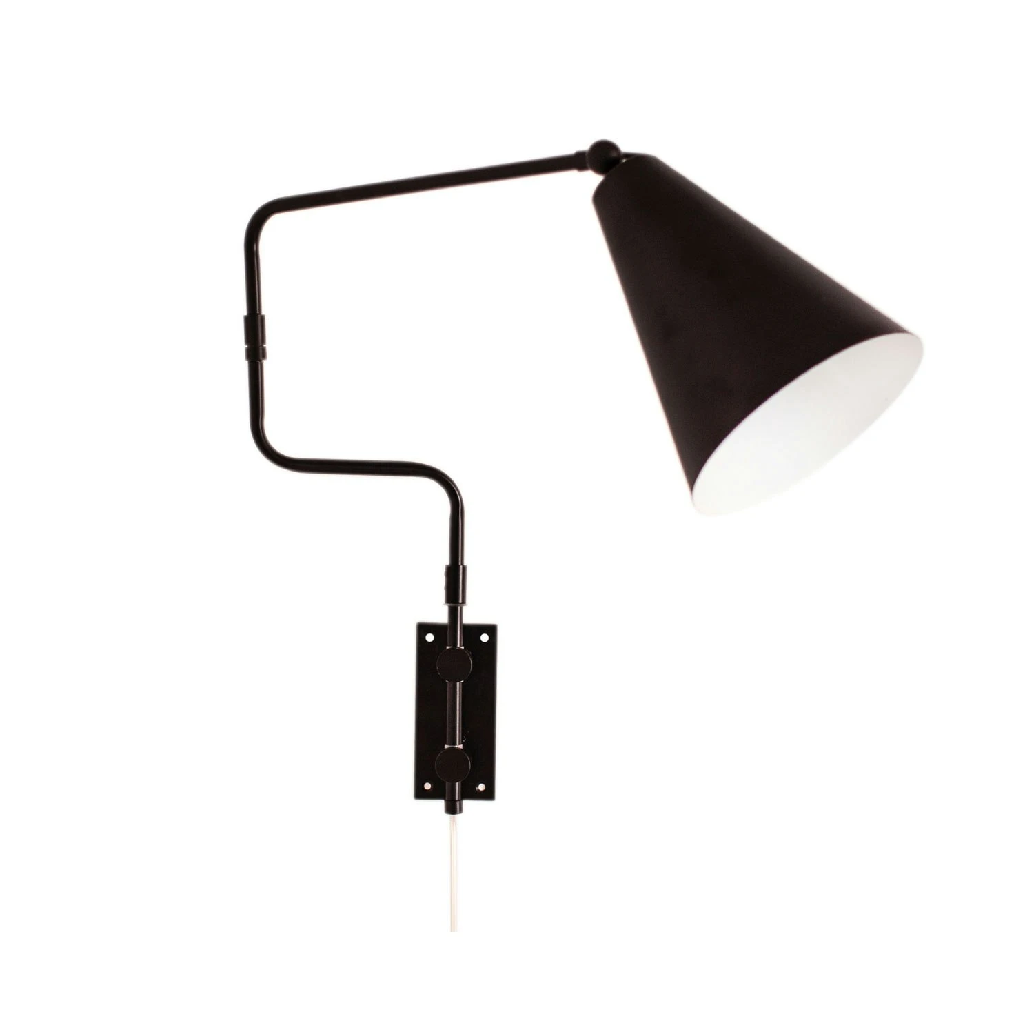 By Rydens Yukon Wall Lamp 1, Black Matt 3 By Rydens Yukon Wall Lamp 1, Black Matt