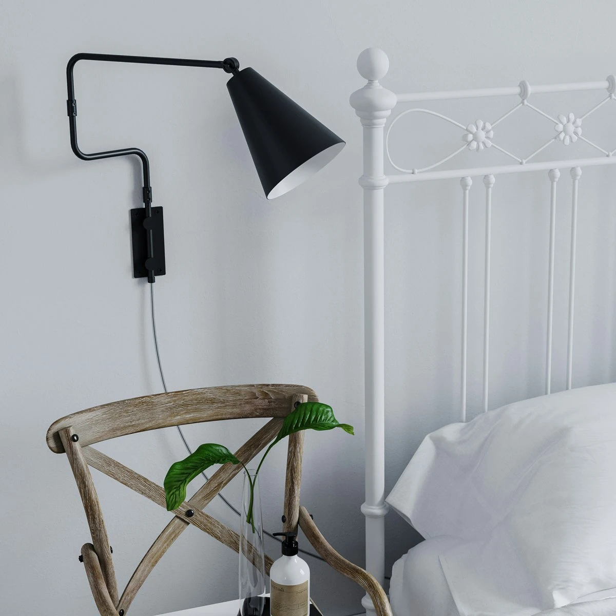 By Rydens Yukon Wall Lamp 1, Black Matt 4 By Rydens Yukon Wall Lamp 1, Black Matt - Image 2