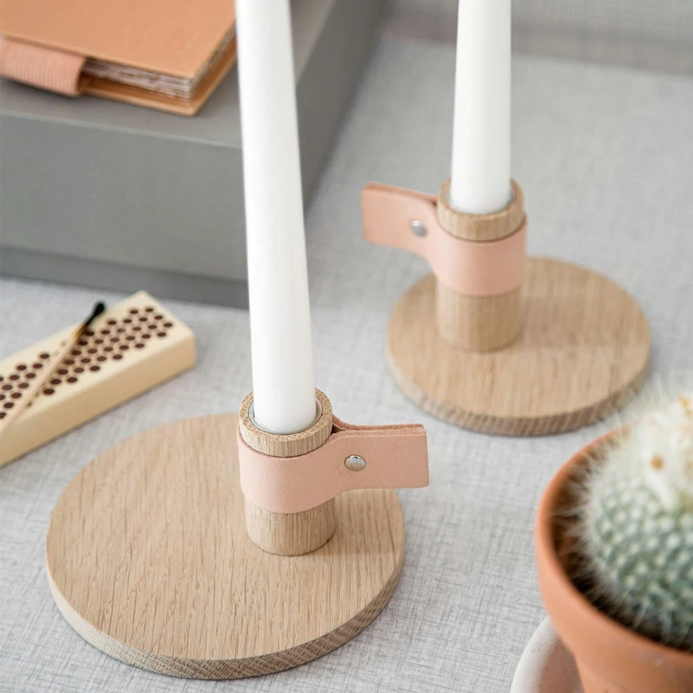 Bright Light Candle Stand L, Nature 5 Bright Light Candle Stand L, Nature - Image 3