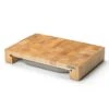Continenta Cutting Board With One Tinplate, 39x27x6 Cm -Gubi Furni Sales continenta cutting board rubber wood w box 39x27x6cm 0