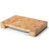 Continenta Cutting Board With One Tinplate, 48x32x6 Cm -Gubi Furni Sales continenta cutting board rubber wood with box 48x32x6 cm 0