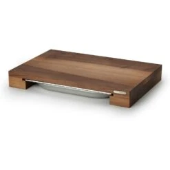 Continenta Cutting Board With One Tinplate, 48x32x5,6 Cm